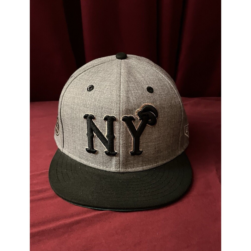 Ebbets Field Flannels New York Black Yankees 1931 Fitted Hat Cap Size 7 5/8 NWOT